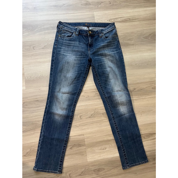 Women's Kut from the Kloth Jeans Size 10 Blue preloved EUC MSRP $99 inseam 30” - Picture 2 of 11